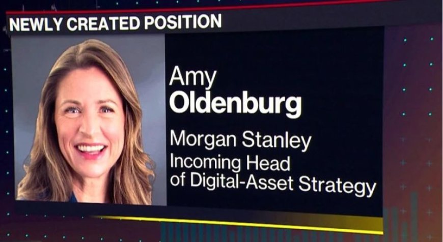 Morgan Stanley fortifies Digital Asset Strategy with New Leadership Role